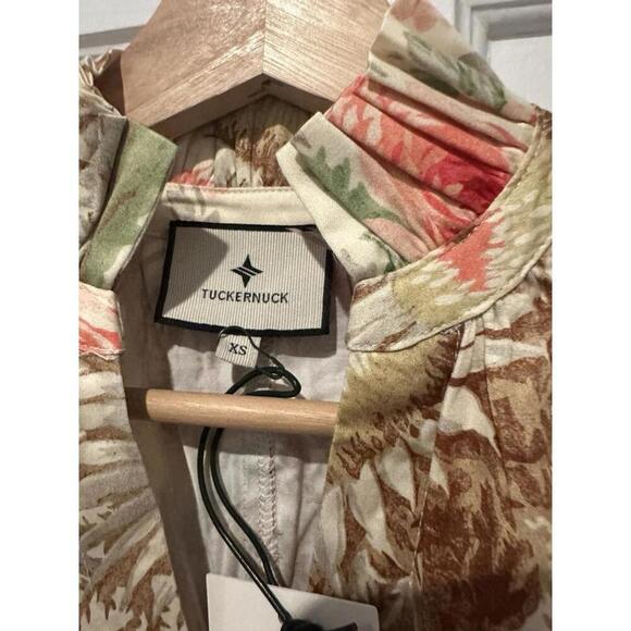 Tuckernuck Sun Faded Floral Crawford Dress NWT Small S Sold Out - Picture 4 of 4